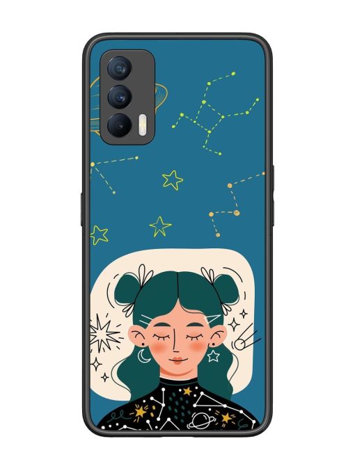 Cosmic Daydreamer Glossy Soft Edge Case for Realme X7 (5G) Chachhi