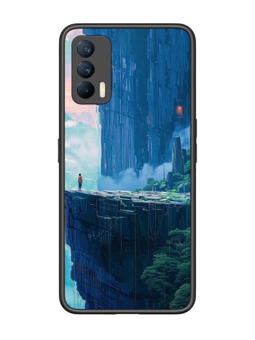 Solitude In The Sky Glossy Soft Edge Case for Realme X7 (5G) Chachhi