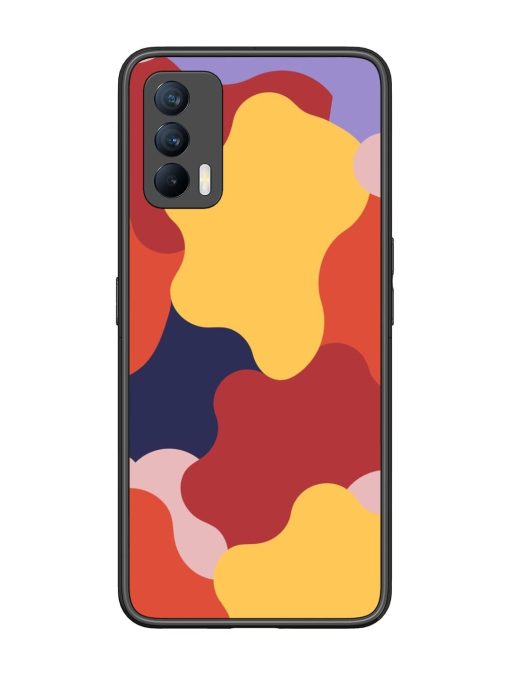 Gooey Color Chaos Glossy Soft Edge Case for Realme X7 (5G) Chachhi