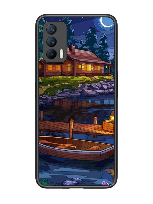 Moonlit Serenity Glossy Soft Edge Case for Realme X7 (5G) Chachhi