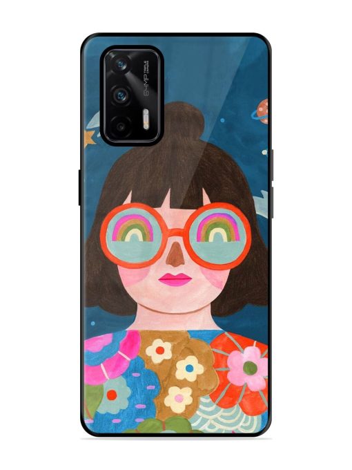 Dreamscape Vision Glossy Soft Edge Case for Realme X7 Max (5G) Chachhi