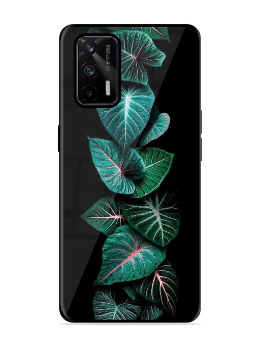 Emerald Elegance Glossy Soft Edge Case for Realme X7 Max (5G) Chachhi