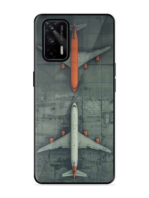 Grounded Giants Glossy Soft Edge Case for Realme X7 Max (5G) Chachhi