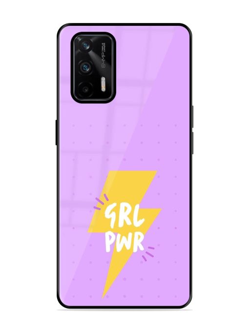 Girl Power Spark Glossy Soft Edge Case for Realme X7 Max (5G) Chachhi