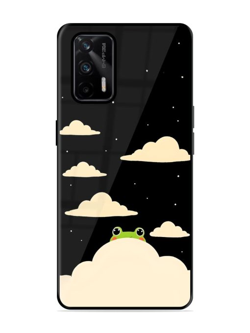 Froggy Night Sky Glossy Soft Edge Case for Realme X7 Max (5G) Chachhi