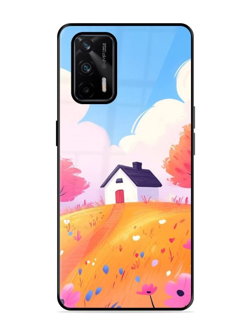 Hilltop Haven Glossy Soft Edge Case for Realme X7 Max (5G)