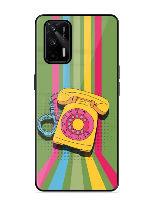 Retro Dialer Glossy Soft Edge Case for Realme X7 Max (5G) Chachhi