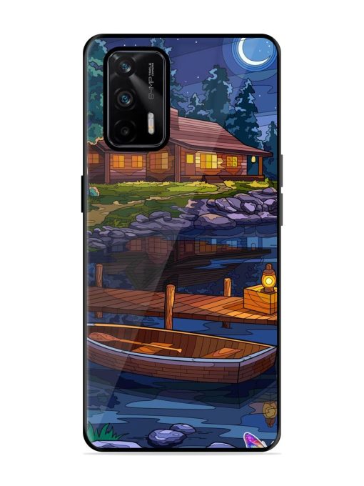 Moonlit Serenity Glossy Soft Edge Case for Realme X7 Max (5G)