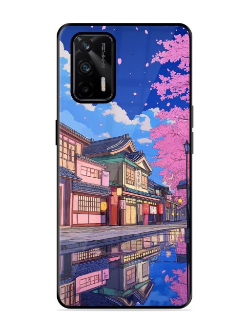 Tranquil Reflections Glossy Soft Edge Case for Realme X7 Max (5G) Chachhi