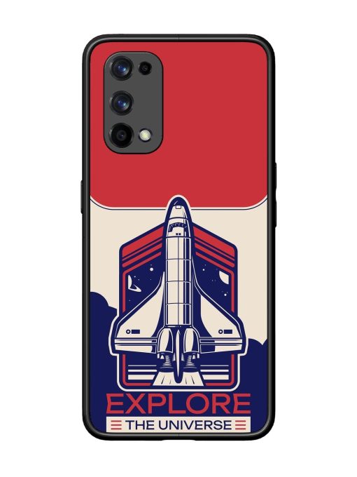 Cosmic Voyage Glossy Soft Edge Case for Realme X7 Pro (5G) Chachhi