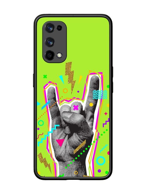 Neon Rock Glossy Soft Edge Case for Realme X7 Pro (5G) Chachhi