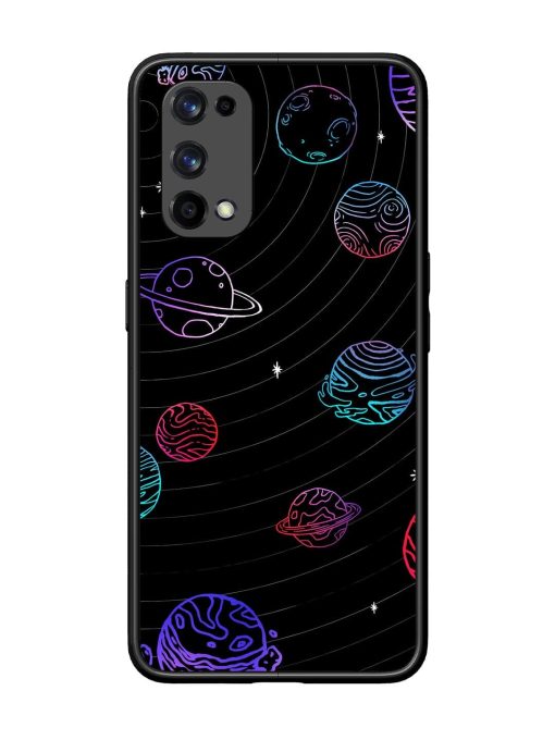 Cosmic Ballet Glossy Soft Edge Case for Realme X7 Pro (5G) Chachhi