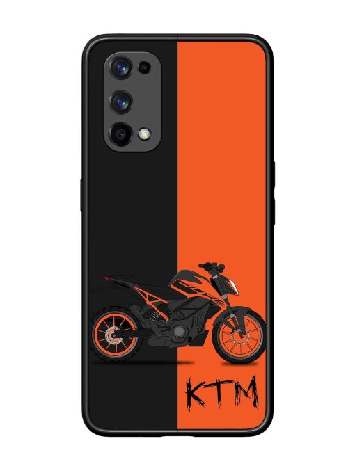 Orange Beast Glossy Soft Edge Case for Realme X7 Pro (5G) Chachhi