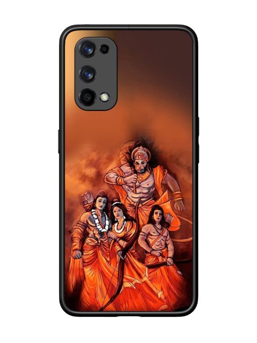 Sita Ram Glossy Soft Edge Case for Realme X7 Pro (5G) Chachhi