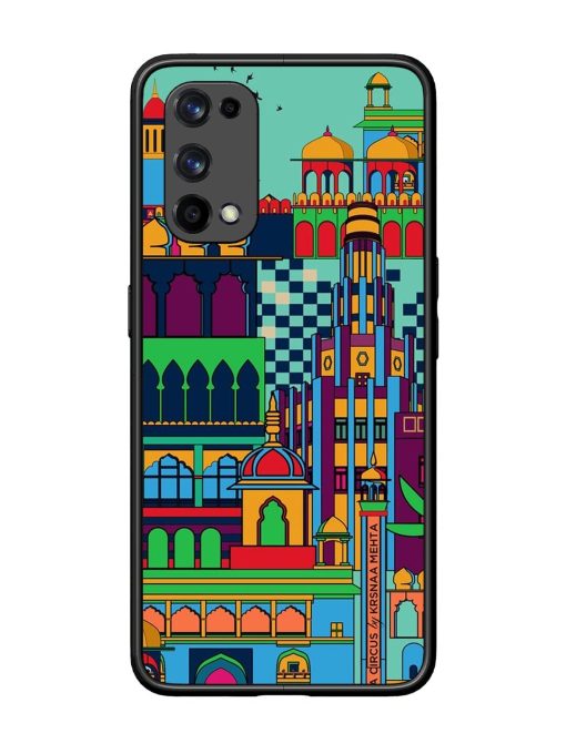 Indian Tapestry Glossy Soft Edge Case for Realme X7 Pro (5G) Chachhi