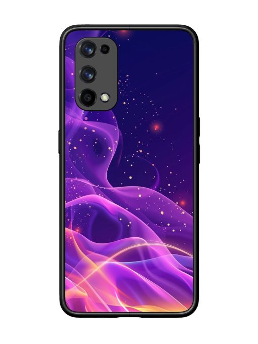 Cosmic Currents Glossy Soft Edge Case for Realme X7 Pro (5G) Chachhi