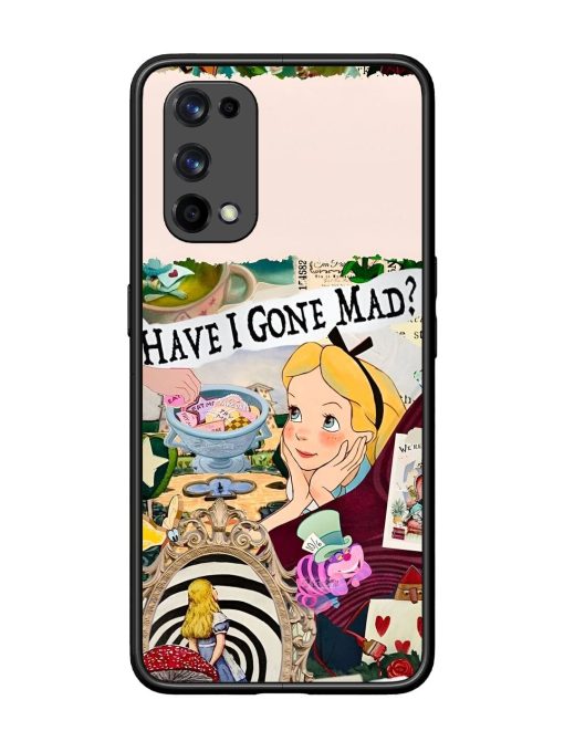 Mad Hatter'S Collage Glossy Soft Edge Case for Realme X7 Pro (5G) Chachhi