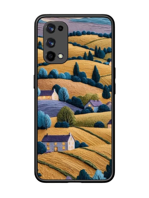 Rolling Hilltop Haven Glossy Soft Edge Case for Realme X7 Pro (5G) Chachhi