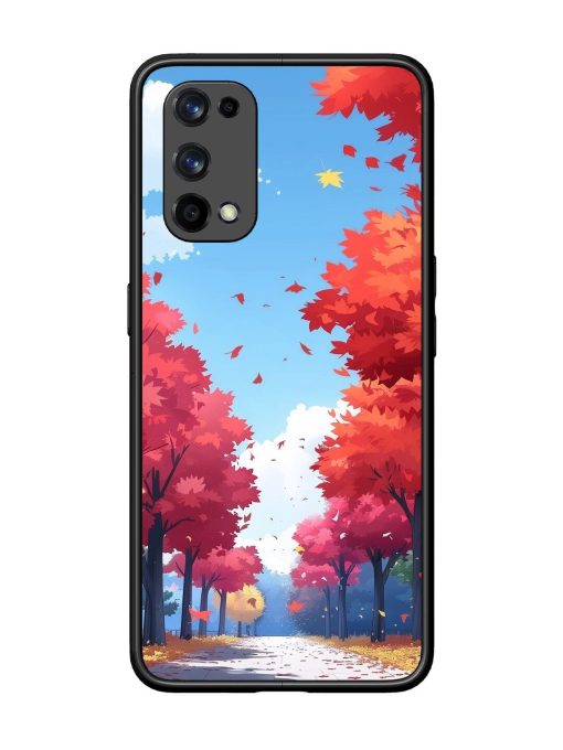 Autumn'S Embrace Glossy Soft Edge Case for Realme X7 Pro (5G) Chachhi