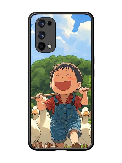 Duck Parade Glossy Soft Edge Case for Realme X7 Pro (5G) Chachhi