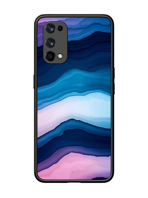 Oceanic Layers Glossy Soft Edge Case for Realme X7 Pro (5G) Chachhi