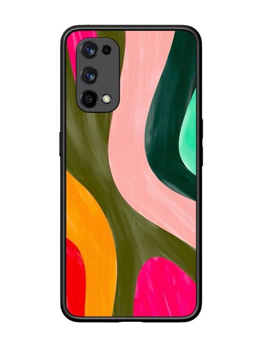 Wavy Wonder Glossy Soft Edge Case for Realme X7 Pro (5G) Chachhi