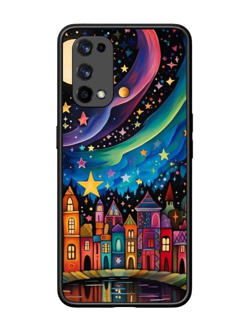 Starlit Village Glossy Soft Edge Case for Realme X7 Pro (5G) Chachhi