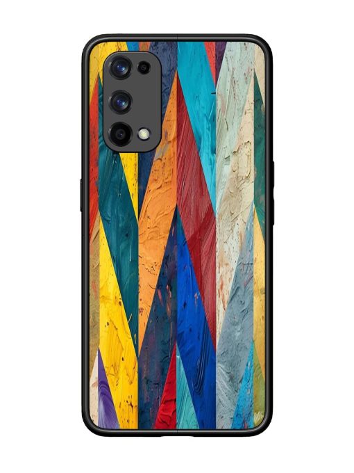 Abstract Tapestry Glossy Soft Edge Case for Realme X7 Pro (5G) Chachhi