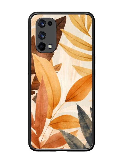 Earthy Elegance Glossy Soft Edge Case for Realme X7 Pro (5G) Chachhi