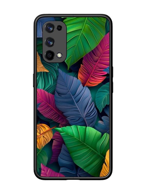 Tropical Tapestry Glossy Soft Edge Case for Realme X7 Pro (5G) Chachhi