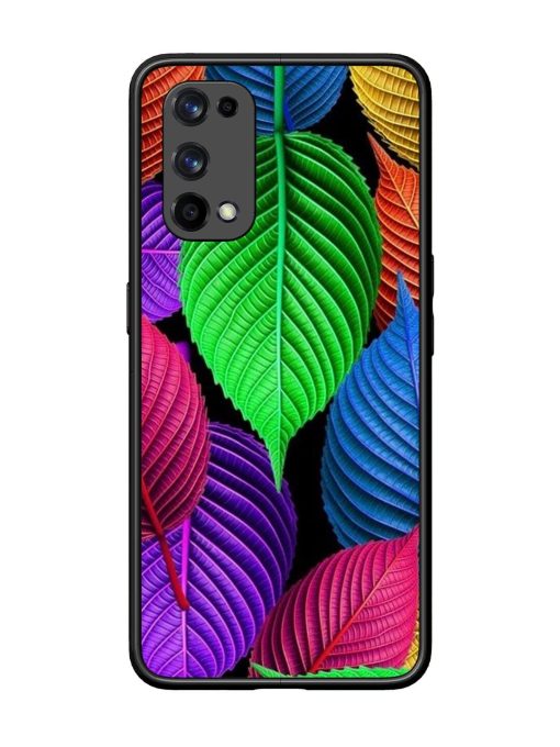 Rainbow Leaf Symphony Glossy Soft Edge Case for Realme X7 Pro (5G) Chachhi