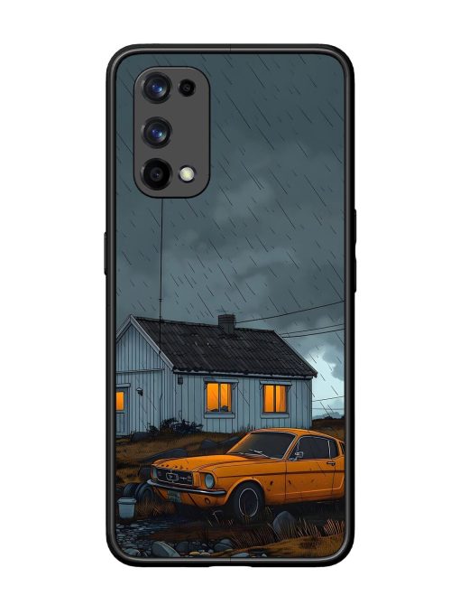 Rainy Day Retreat Glossy Soft Edge Case for Realme X7 Pro (5G) Chachhi