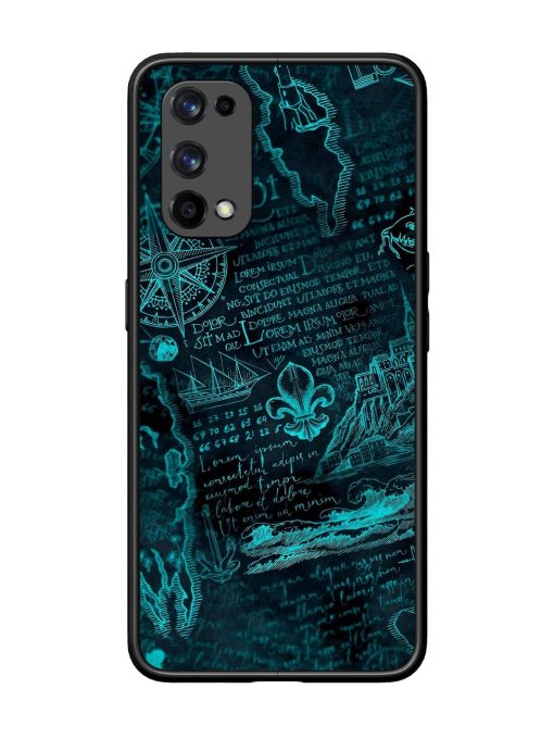 Nautical Notebook Glossy Soft Edge Case for Realme X7 Pro (5G) Chachhi