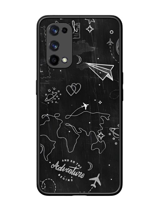 Wanderlust Sketchbook Glossy Soft Edge Case for Realme X7 Pro (5G) Chachhi