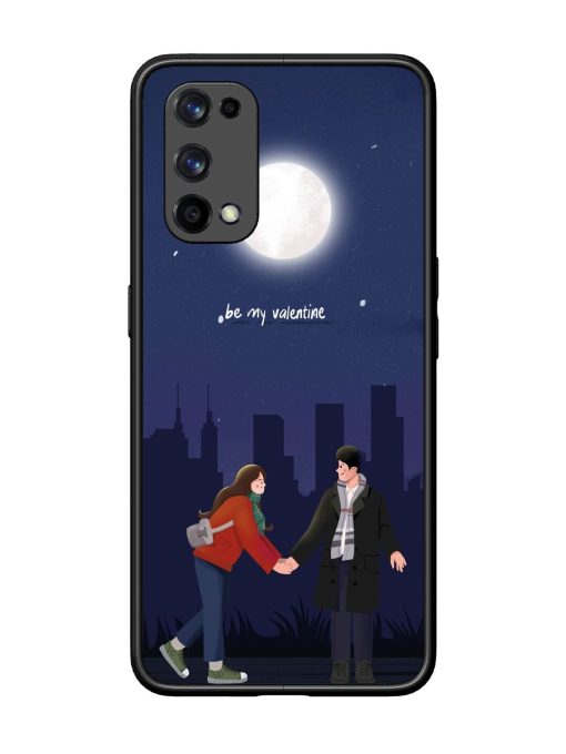 Moonlight Proposal Glossy Soft Edge Case for Realme X7 Pro (5G) Chachhi