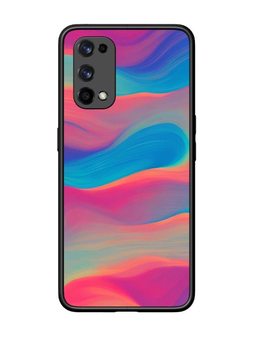 Wavy Wonder Glossy Soft Edge Case for Realme X7 Pro (5G) Chachhi