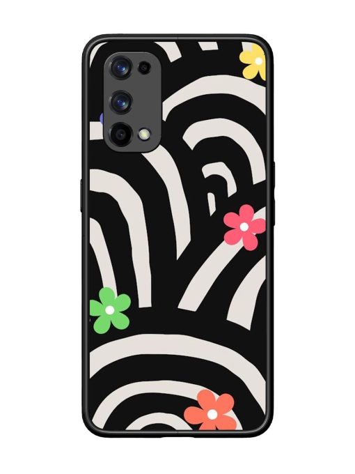 Rainbow Arcs Glossy Soft Edge Case for Realme X7 Pro (5G) Chachhi