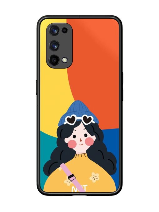 Colorful Vibes Glossy Soft Edge Case for Realme X7 Pro (5G) Chachhi