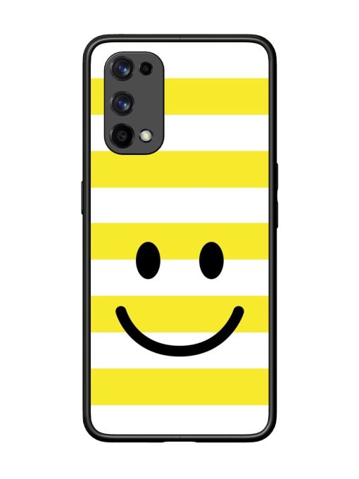 Smiling Stripes Glossy Soft Edge Case for Realme X7 Pro (5G) Chachhi