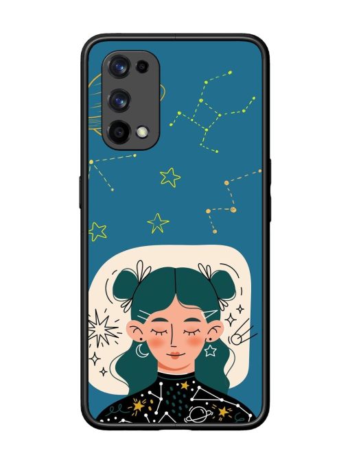 Cosmic Daydreamer Glossy Soft Edge Case for Realme X7 Pro (5G) Chachhi