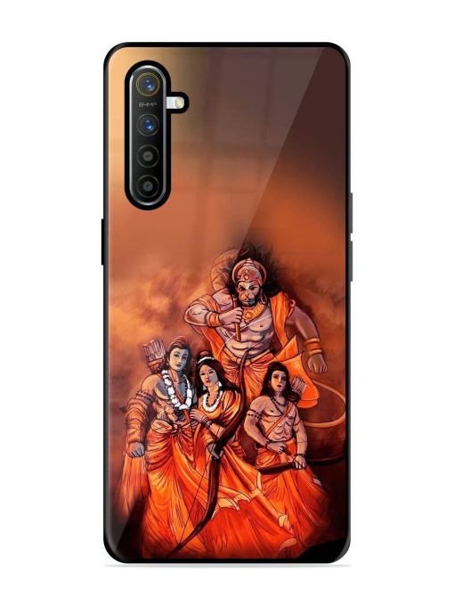 Sita Ram Glossy Soft Edge Case for Realme Xt Chachhi