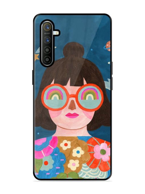 Dreamscape Vision Glossy Soft Edge Case for Realme Xt Chachhi