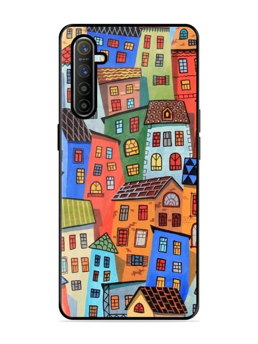 Rainbow House Glossy Soft Edge Case for Realme Xt