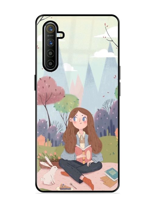 The Bookish Escape Glossy Soft Edge Case for Realme Xt Chachhi