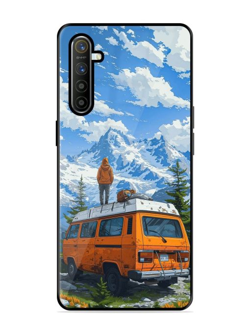 Mountaintop Solitude Glossy Soft Edge Case for Realme Xt Chachhi