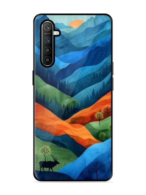 Layers Of The Land Glossy Soft Edge Case for Realme Xt Chachhi