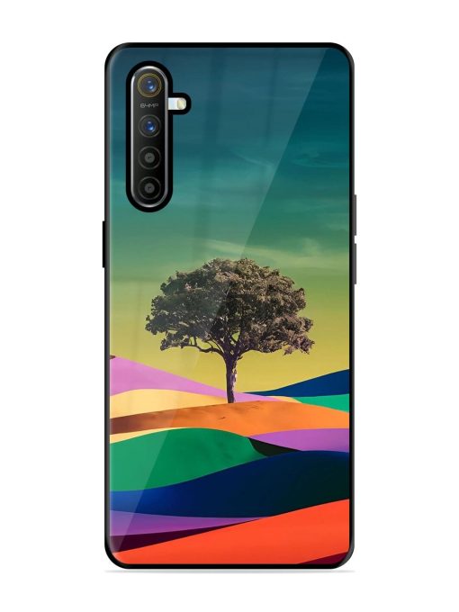 Rainbow'S Lone Sentinel Glossy Soft Edge Case for Realme Xt