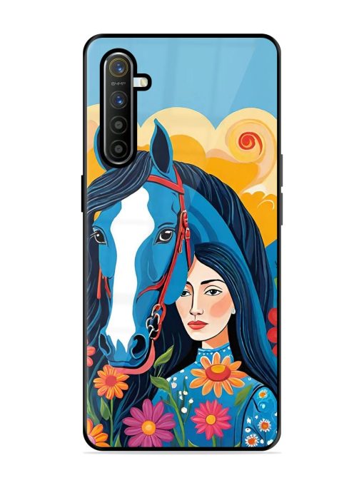 Equine Enchantment Glossy Soft Edge Case for Realme Xt Chachhi