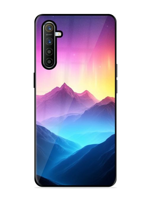 Cosmic Mountains Glossy Soft Edge Case for Realme Xt Chachhi