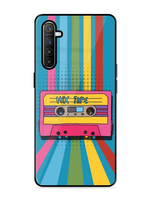 Retro Cassette Tapes Glossy Soft Edge Case for Realme Xt Chachhi